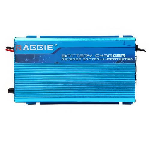 Зарядний пристрій для акумулятора автомобіля з амперметром Raggie Battery Charger RG-CA 1250A Синій