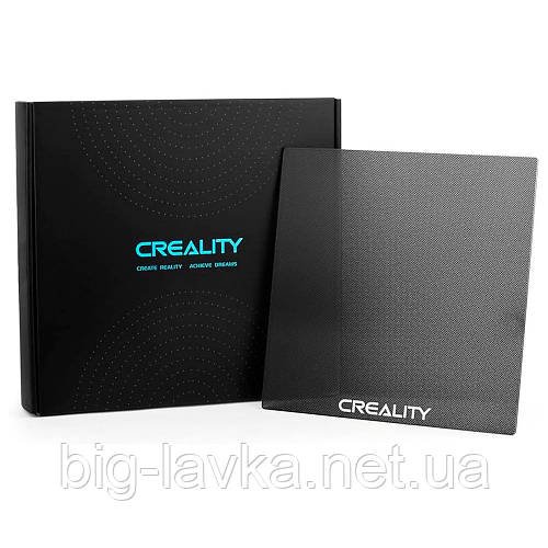 Платформа із карборундового скла Creality для 3D-принтерів  Чорна