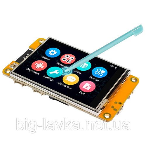 Плата ESP32 Arduino LVGL IOT Wi-Fi і Bluetooth