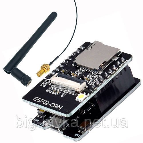 Мікроконтролер ESP32-CAM з камерою та підтримкою TF карт
