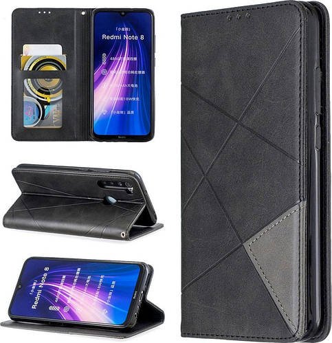 Чохол книжка SHLab Prisma Xiaomi Redmi Note 8 2021 Black