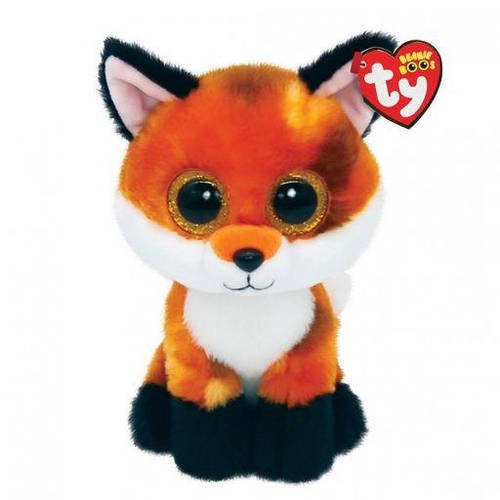 М'яка іграшка Очі TY Beanie Boos Лис "MEADOW" (15 см) 36379