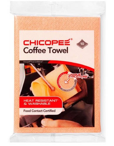 Серветки Chicopee Coffee Towel для чищення парової трубки капучинатора HACCP жаростійка