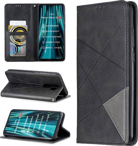 Чохол книжка SHLab Prisma Xiaomi Redmi Note 8 Pro Black