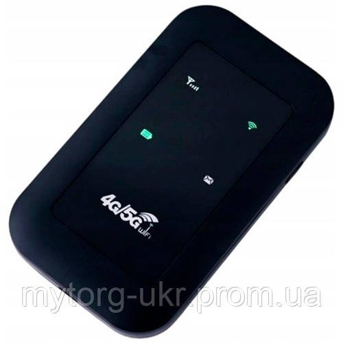Мобільний WiFi маршрутизатор 4G 5G  Чорний