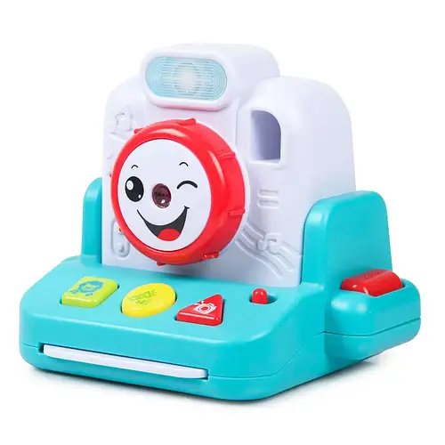 Музичний фотоапарат "Кадрик" WToys (2 кольори, 10 казок, 10 пісень, проектор, звуки, в коробці) 90031