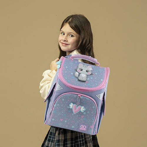 Рюкзак шкільний каркасний GoPack Education (ортопедичний, зріст від 115 до 130 см) GO24-5001S-4 Too Cute