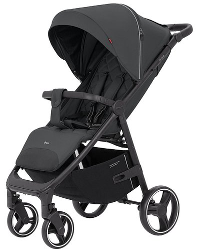Коляска прогулянкова дитяча CARRELLO Bravo CRL-8512 Lunar Grey Темно-сіра