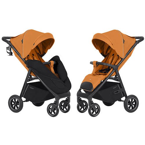 Прогулянкова коляска Carrello Bravo CRL-5512 Amber Orange NF Помаранчева