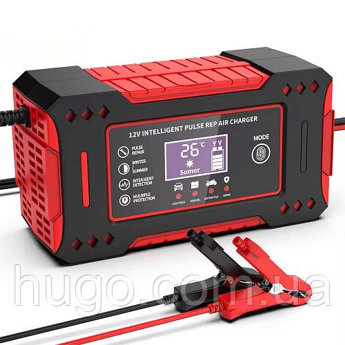 Імпульсний зарядний пристрій для акумулятора 12V, 6А, 265В / Зарядка для акумулятора / Розумне зарядне