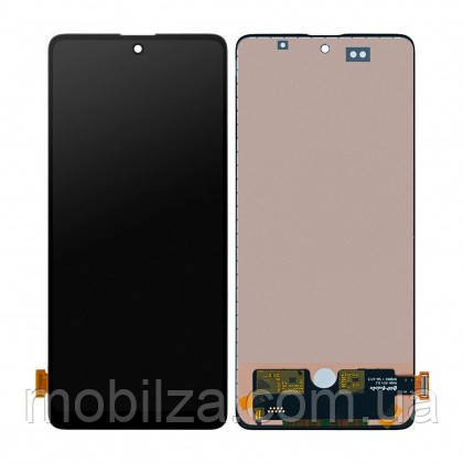 Дисплей Samsung M515F Galaxy M51 2020 + сенсор, чорний, Incell