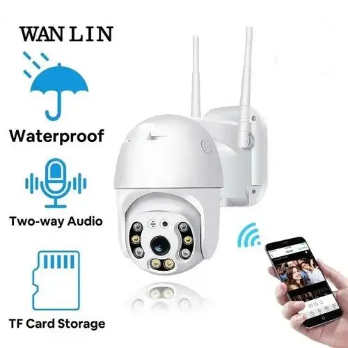 Вулична IP-камера стеження IP66 поворотна wifi камера зовнішнього відеоспостереження з віддаленим доступом до виписки YU227