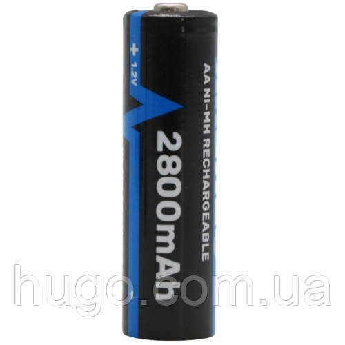 Акумулятор пальчиковий АА, 2800mAh, 1,2v (1 шт) Arexes / Батарейка акумуляторна / Батарейка АА