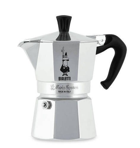 Гейзерна кавоварка Bialetti Moka Express 60 мл. 1 чашка