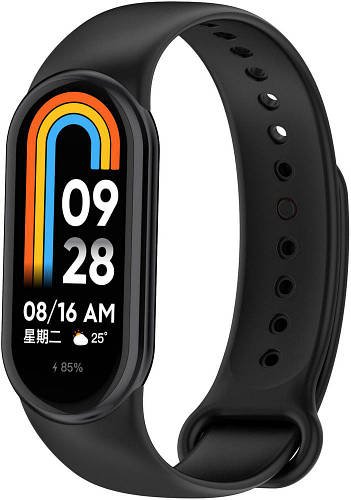 Ремінець Jsota для Xiaomi Smart Band 9 (Силіконовий) Black