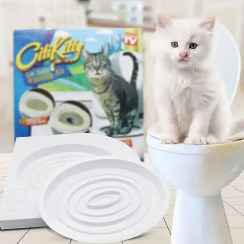 Система привчання кішок до унітаза Citi Kitty Cat Toilet Training, туалет для котів HP227