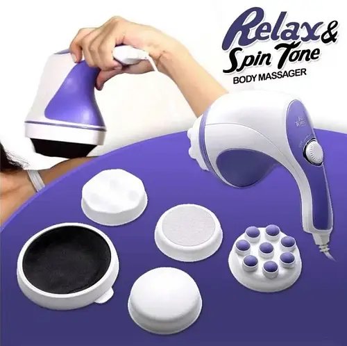 Масажер RELAX TONE, Масажер ручний універсальний, Масажер антицелюлітний HP227