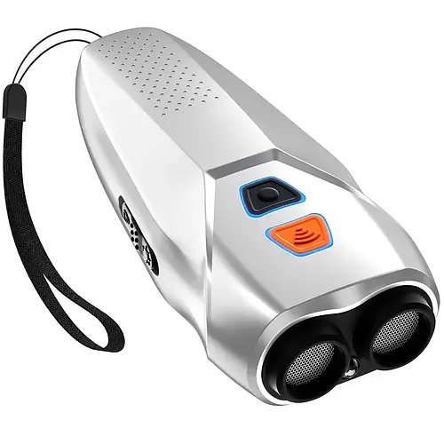 Відлякувач собак Ultrasonic Dog Repeller PU 70 8669 з ліхтариком YU227
