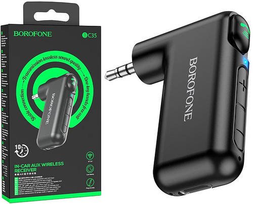 Bluetooth аудіо ресивер Borofone BC35 Black