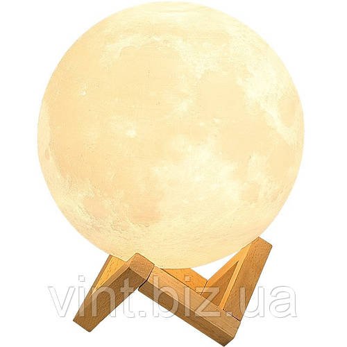 3D Луна (Світильник настільний)