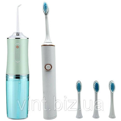 Іригатор для ротової порожнини та Електрична зубна щітка