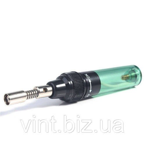 Газовий паяльник з регулятором. (насадки у комплекті)