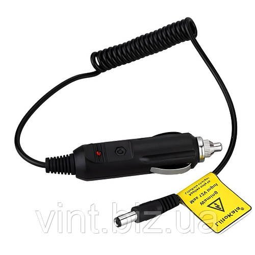 Зарядний пристрій від прикурювача для акумуляторних інструментів