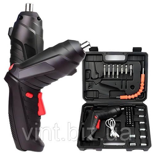 Электро отвертка трансформер, 48 элементов.