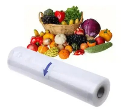 Плівка для вакуумного пакувальника, пакети для вакууматора 25 см*500 см, прозорі YU227