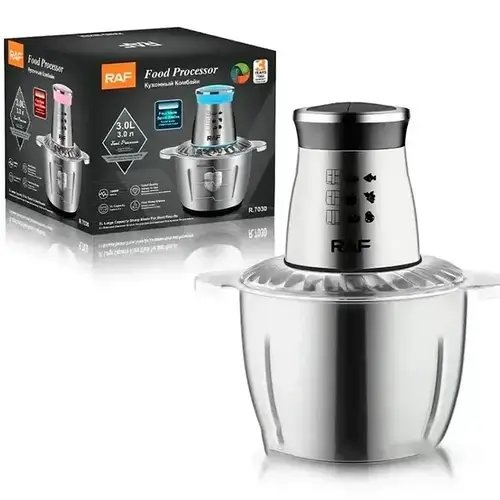 Блендер Raf Food RS7315 чаша металева 3 л1600W HP227 HP227