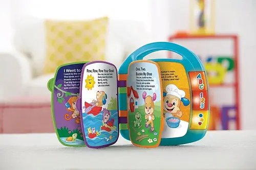 Музична книга Fisher price (з віршами, українською мовою, у коробці) DKK16
