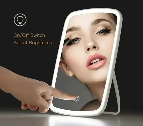 Дзеркало з підсвіткою Jordan Judy LED Makeup Mirror, дзеркало з підсвіткою для макіяжу зі збільшенням YU227