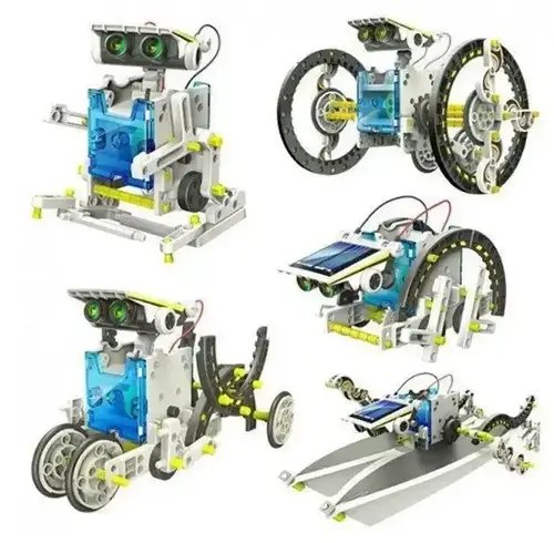 Конструктор робот на сонячних батареях Solar Robot 14 в 1 SN27