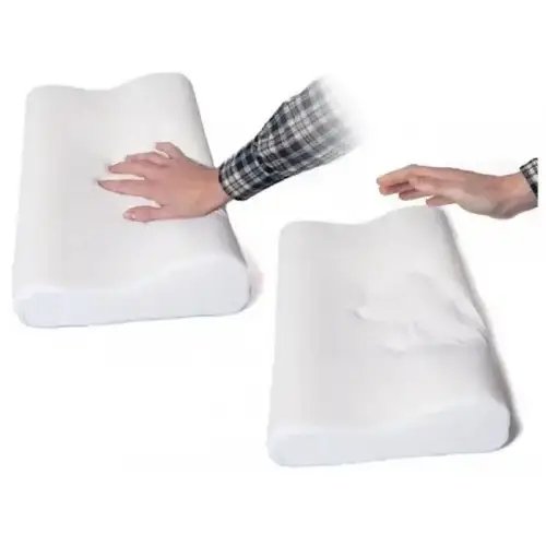 Ортопедична подушка Comfort Memory Pillow з наволочкою подушка з пам'яттю Біла YU227