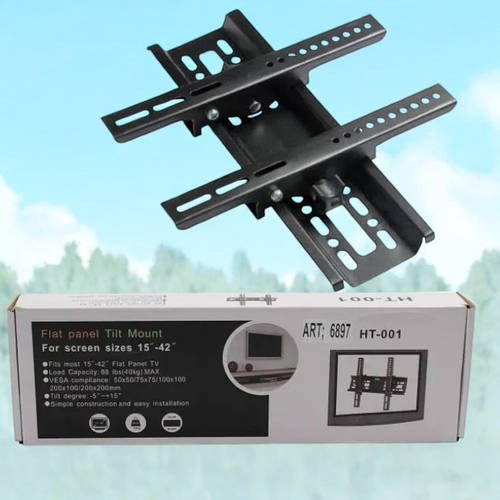 Настінний Кронштейн для телевізорів від 15" до 42", до 40 кг, модель HT-001