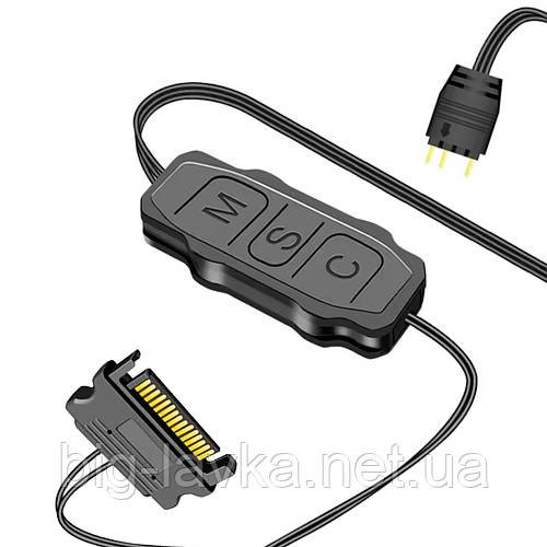 Контролер ARGB SATA To 5V 3 Pin  Чорний