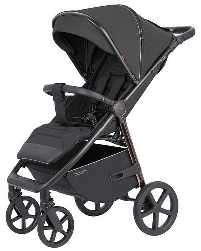 Коляска прогулянкова дитяча CARRELLO Bravo CRL-5515 Storm Grey 2024 BF Темно-сіра