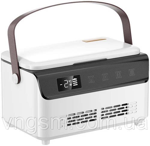 Медичний портативний міні холодильник Coolbox для ліків, інсуліну / сумка / USB / 220V / АКБ