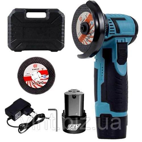 Акумуляторна болгарка в кейс. (12V. 1 АКБ)