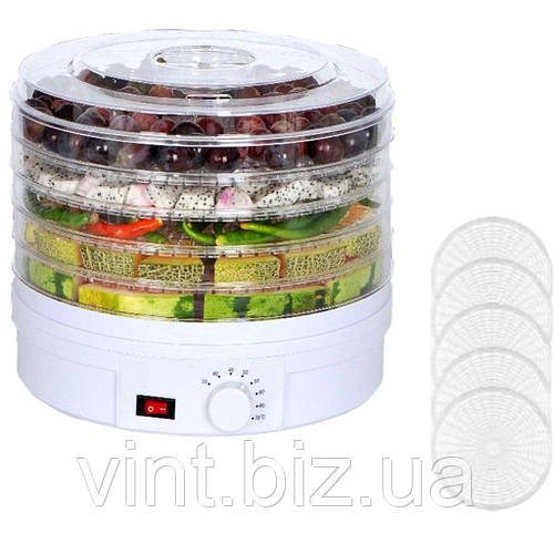 Сушарка для фруктів та овочів. Працює від мережі