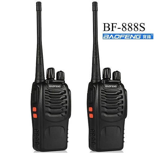 Портативна рація Baofeng BF-888s 16 каналів, дальність до 5 км, компактна рація для зв’язку