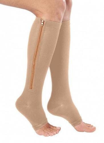 Компресійні гольфи Zip Sox S/М Бежеві YU227