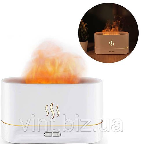 Нічник з функцією зволоження та ефектом вогню