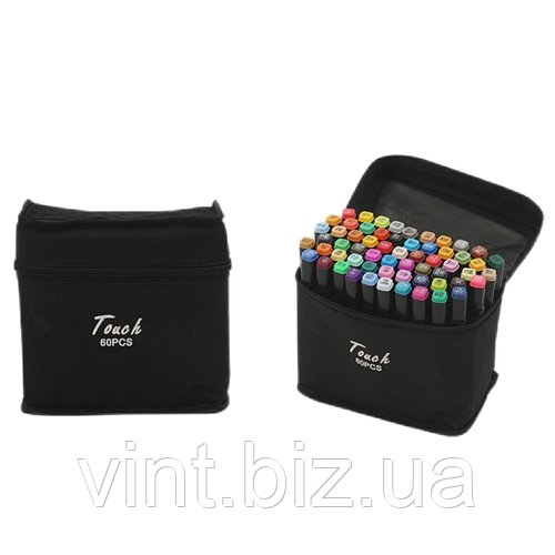 60 двосторонніх маркерів для малювання