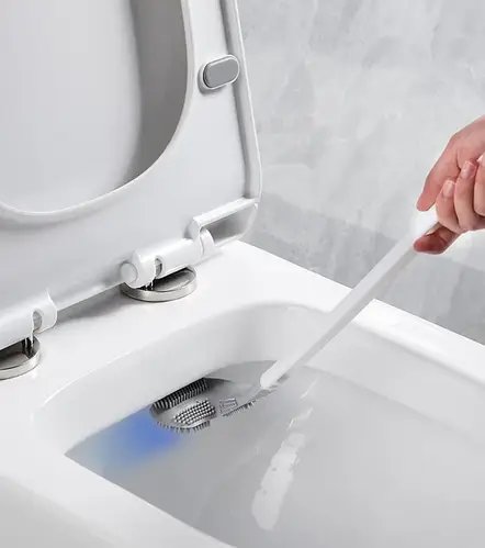 Силіконова щітка-йоржик для унітазу Toilet Brush: ефективне очищення, гігієнічність