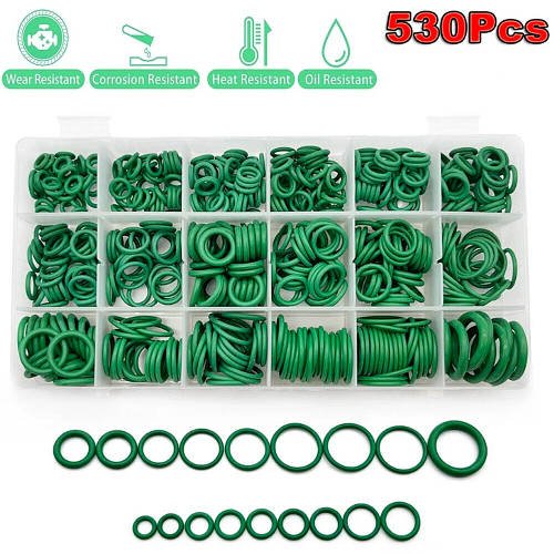 Кільця Кондиціонера 530шт Гумові Зелені Ущільнювачі SPEC (SP-068530)
