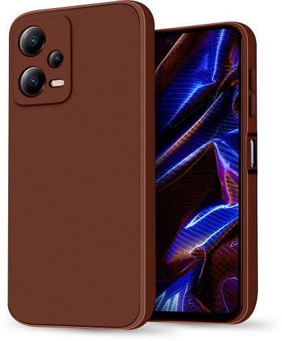 Силіконовий чохол HardCorner Xiaomi Redmi Note 12 5G (з мікрофіброю) Wine