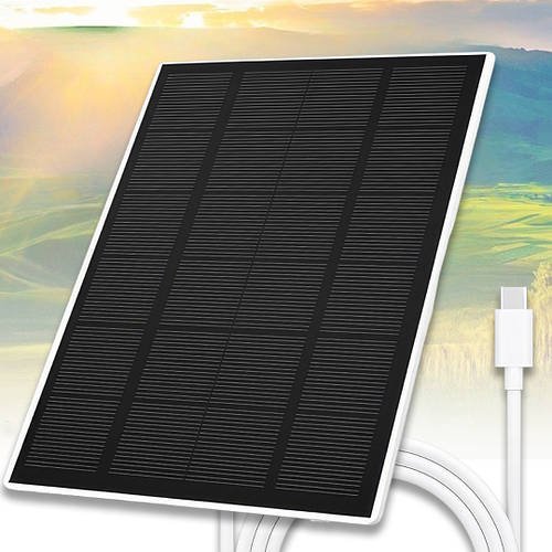 Портативна сонячна панель із водонепроникним USB-портом HA-51 5 V 5 W