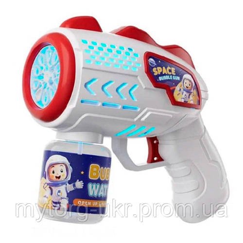 Пістолет з мильними бульбашками Bubblify Blaster  червоний