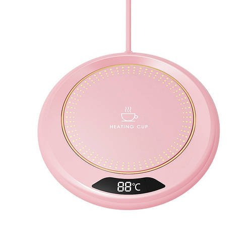 Підставка для чашки з підігрівом і дисплеєм Heating Cup USB Підігрівна підставка під чашку